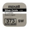 Baterie do hodinek, knoflíková, 373, SR916SW, 1.55V, Maxell, blistr, 1-pack