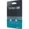 Baterie alkalická, LR44, 1.5V, Sencor, blistr, 2-pack