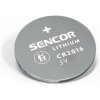 Baterie lithiové, CR2016, 3V, Sencor, blistr, 2-pack