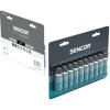 Baterie alkalická, AA, 1.5V, Sencor, blistr, 10-pack