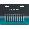 Baterie alkalická, AAA, 1.5V, Sencor, blistr, 10-pack