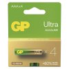 Baterie alkalická, AAA, 1.5V, GP, blistr, 4-pack, ULTRA