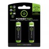 Nabíjecí baterie, AAA (HR03), 1.2V, 900 mAh, Powerton, blistr, 2-pack