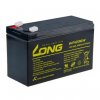 Long olověný akumulátor HighRate F2 pro UPS, EZS, EPS, 12V, 9Ah, PBLO-12V009-F2AH, WP1236W