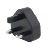 Zásuvkový konektor Typ G (UK) pro nabíječky a adaptéry