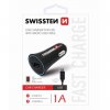 Adaptér do auta SWISSTEN 5W, 1 port, USB-A, kabel microUSB