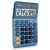 Casio kalkulačka MS 100 EM, modrá, stolní s převodem měn, výpočtem DPH