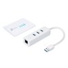 TP-LINK gigabitový siťový adaptér+HUB UE330 1000Mbps, 3x USB 3.0 HUB, Plug and Play