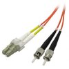 Optický Patch Cord Multi mod (62,5/125), LC - ST, 1m, economy