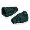 Ochranná krytka RJ45, zelená, 100-pack, s bublinkou, cena za kus