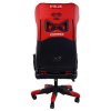 Herní židle E-blue COBRA, červená, Bluetooth