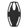 Držák mobilu Bone Bike Tie 3, na kolo, nastavitelná velikost, černý, 4.7-7.2", silikon, k připevnění na řídítka, černá