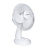 Orava stolní oscilující ventilátor, 30W, bílý