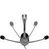 Logitech Stereo H110, sluchátka s mikrofonem, šedá