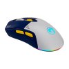 Myš bezdrátová, Marvo DUKE 20, modro-bílá, optika, 4800DPI