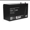 Green Cell VRLA AGM 12V, 2.1A, 7Ah