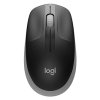 Myš bezdrátová, Logitech M190, šedá, optická, 1000DPI