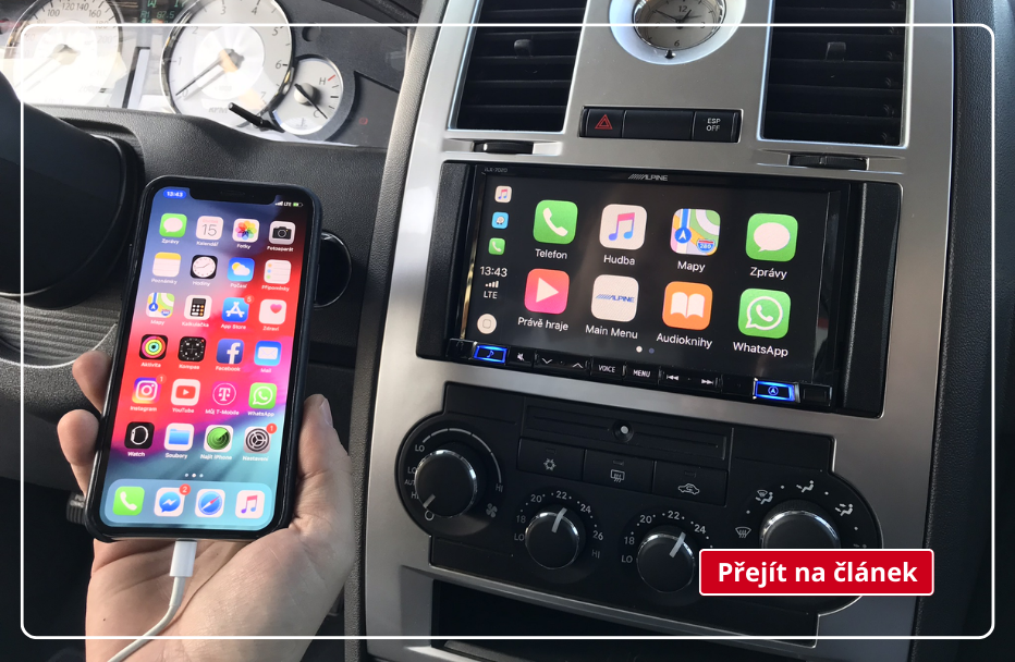 Vše o Apple CarPlay & Android Auto