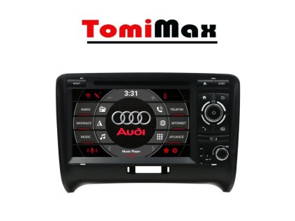 AUDI TT Android 14 autorádio s WIFI, GPS, USB, BT