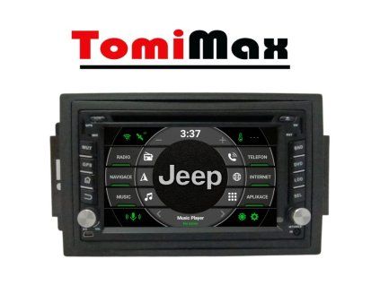 Jeep Android 15 autorádio s WIFI, GPS, USB, BT