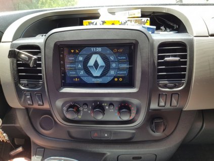 Renault Trafic, Opel Vivaro, Fiat Talento Android 12 autorádio s WIFI, GPS, USB, BT (HW výbava 4 Core 2GB+16GB PX HIGH)