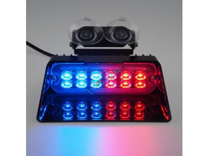 vyr 18634 PREDATOR LED vnutorne 12x LED 3W 1224V cerveno modry ECE R10 titul foto