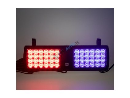 vyr 18617 PREDATOR dual LED vnutorne 48x1W 12 24V cerveno modry titul foto