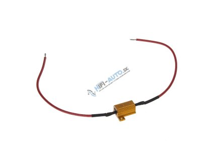 vyr 17672 rezistor pro zarovku 12v 5w 40 ohm hlinikove pouzdro ledr 5w 1