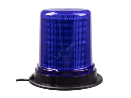 vyr 18537 led majak 12 24v 128x1 5w modry pevna montaz ece r65 wl184fixblu 1