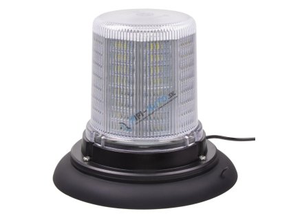vyr 18477 led majak 12 24v 128x1 5w bily magnet ece r10 wl184wht 1
