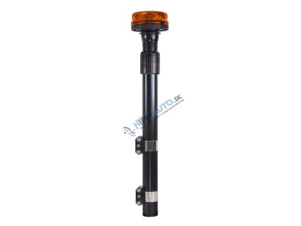 vyr 18597 led majak 12 24v 12x3w oranzovy s teleskopickou tyci na motocykl ece r65 r10 wl151tt 1
