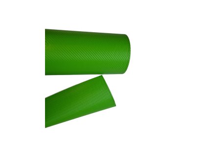 Zelená 3D karbon (air free bubbles)