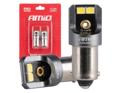 LED žárovka CANBUS PRO T4W BA9S 4x2016 SMD bílé 12V 24V