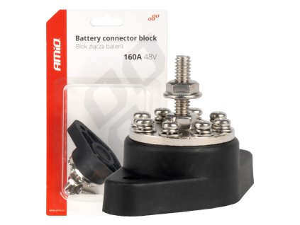 Konektor baterie distribuční blok sběrnice 8násobný Max. 48V 160A