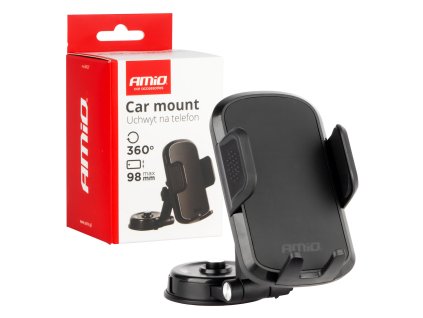 Držák telefonu na palubní desku otočný o 360°