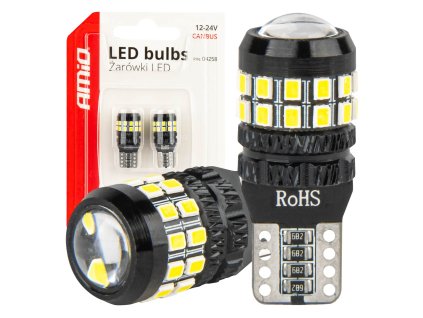 LED žárovka CANBUS T10 W5W 27SMD 2016 White 12V/24V