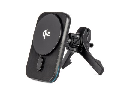 Držák magnetický s rychlonabíječkou do auta Qi2 15W
