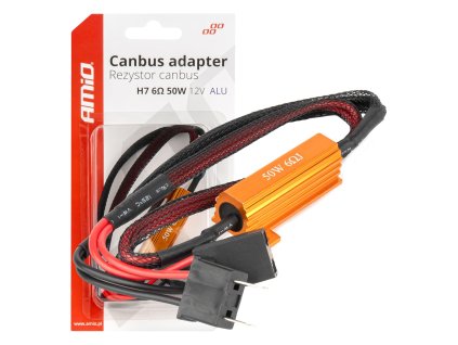 Rezistor pro LED žárovky CANBUS 6Ω 50W H7