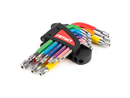 Imbusové TORX klíče z S2 oceli 9ks
