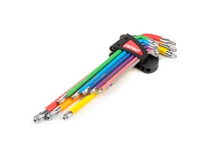 Imbusové TORX klíče z S2 oceli 9ks