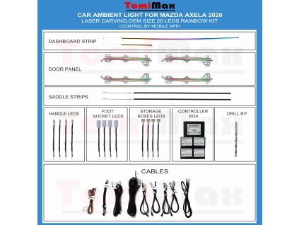2020 2023 Mazda Axela 20Leds
