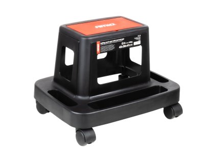 Pracovní sedátko na kolečkách s úložným prostorem 150 kg