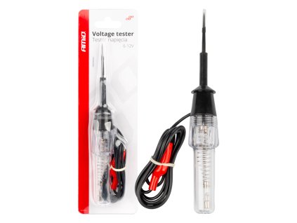 Tester napětí s krokosvorkou 6-12V
