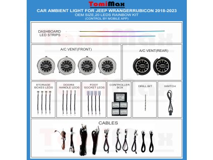 18 23 Jeep wrangerrubicon 20 Leds