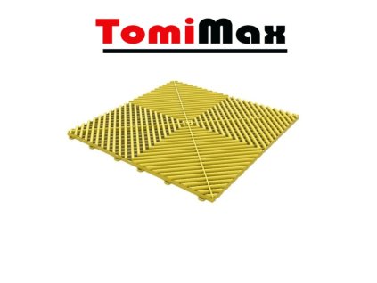 Modulární PVC podlaha - žlutá