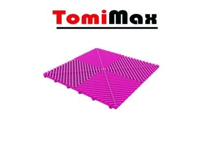 Modulární PVC podlaha - růžová