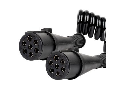 Spirálový kabel TIR 2x 7 PIN typ N 5m 24V