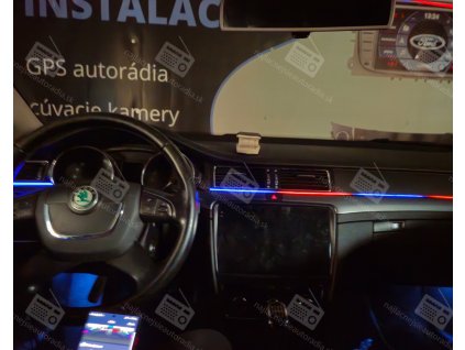 Ambientní osvětlení Škoda Superb 2