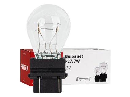 Halogenové žárovky P27/7W 12V 27/7W W2,5X16q 10 ks