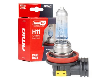 Halogenové žárovky H11 12V 55W LumiTec NEXT GENERATION +135% DUO